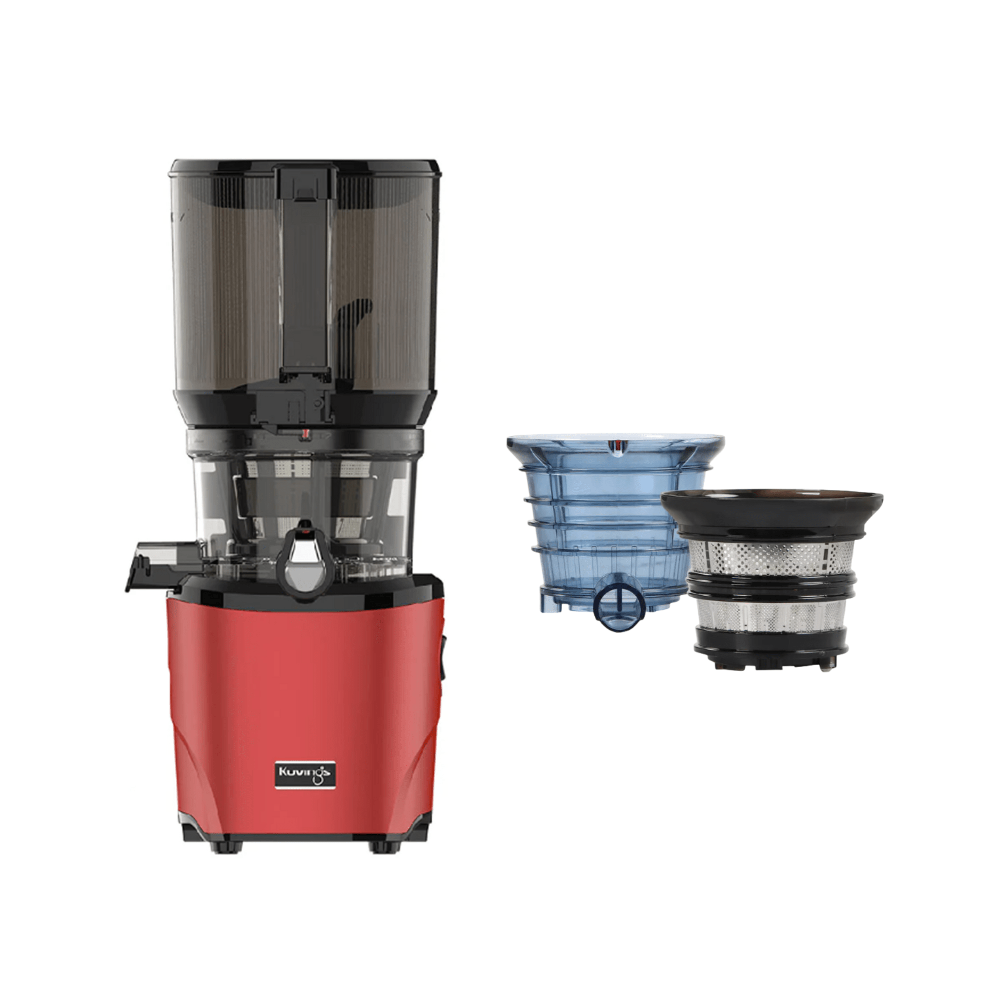 Kuvings Auto10S Slow Juicer mit Creme & Smoothie Strainer