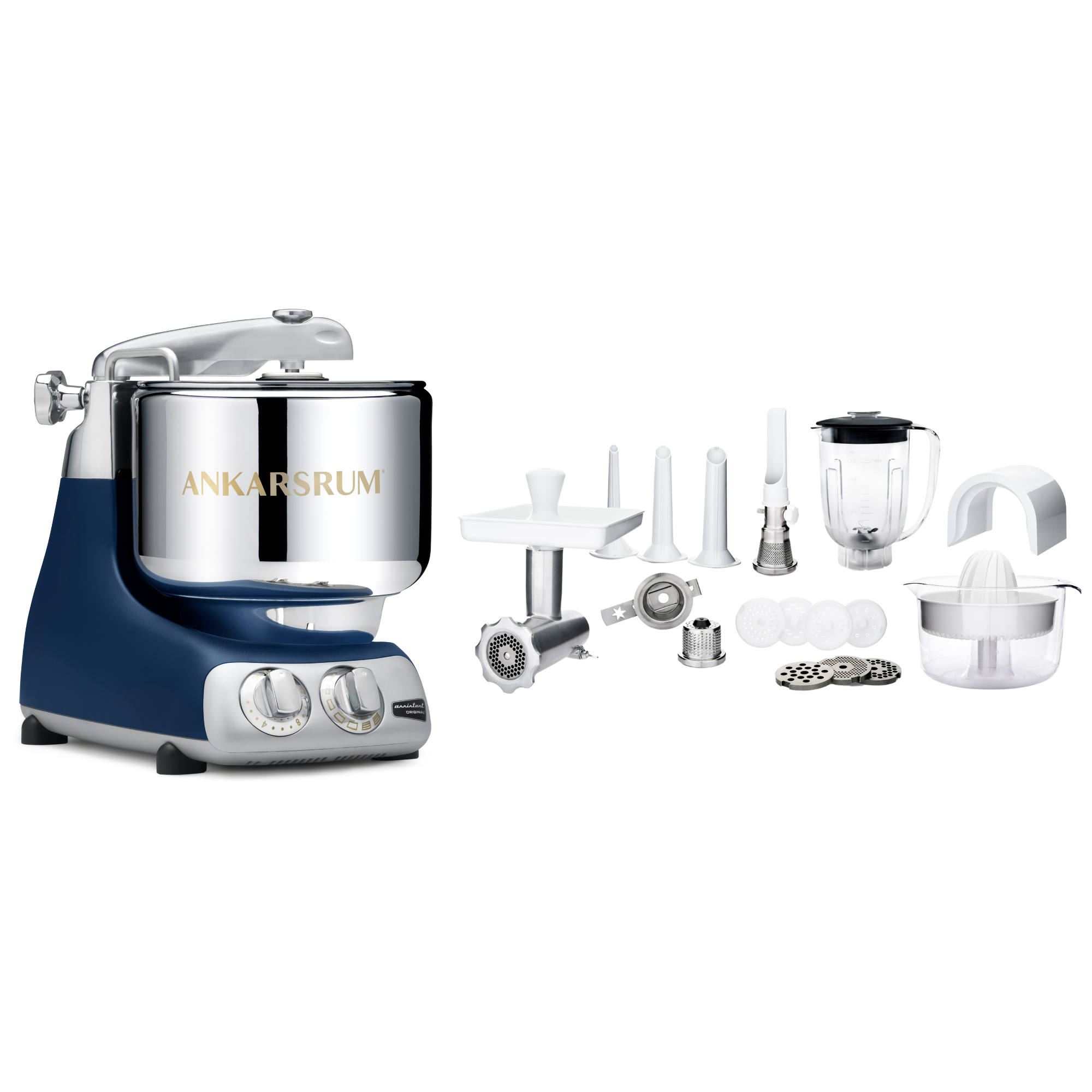 Ankarsrum Paket Allrounderset mit Deluxe Zubehörset