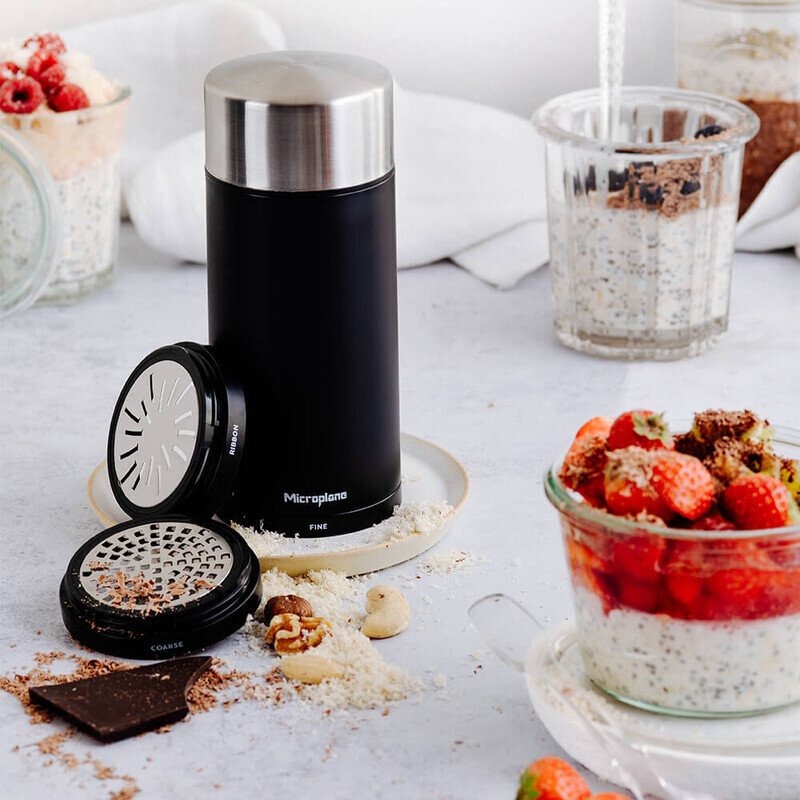 Microplane Universal Mill mit 3 Einsätzen