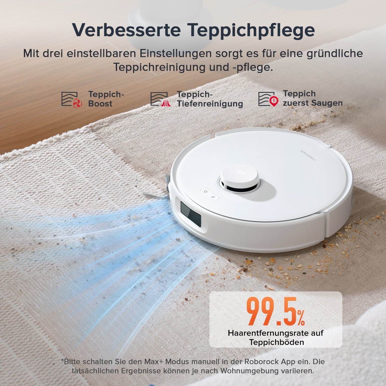 Roborock Qrevo Curv S5X Set Saugroboter mit Multifunktions-Dockingstation 3.0