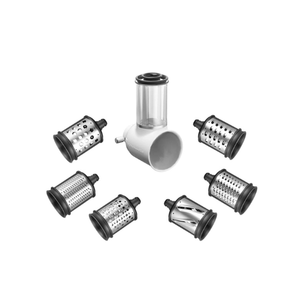 KitchenAid Vorteilsset Metallfleischwolf+ Gemüseschneider+ Zusatztrommeln