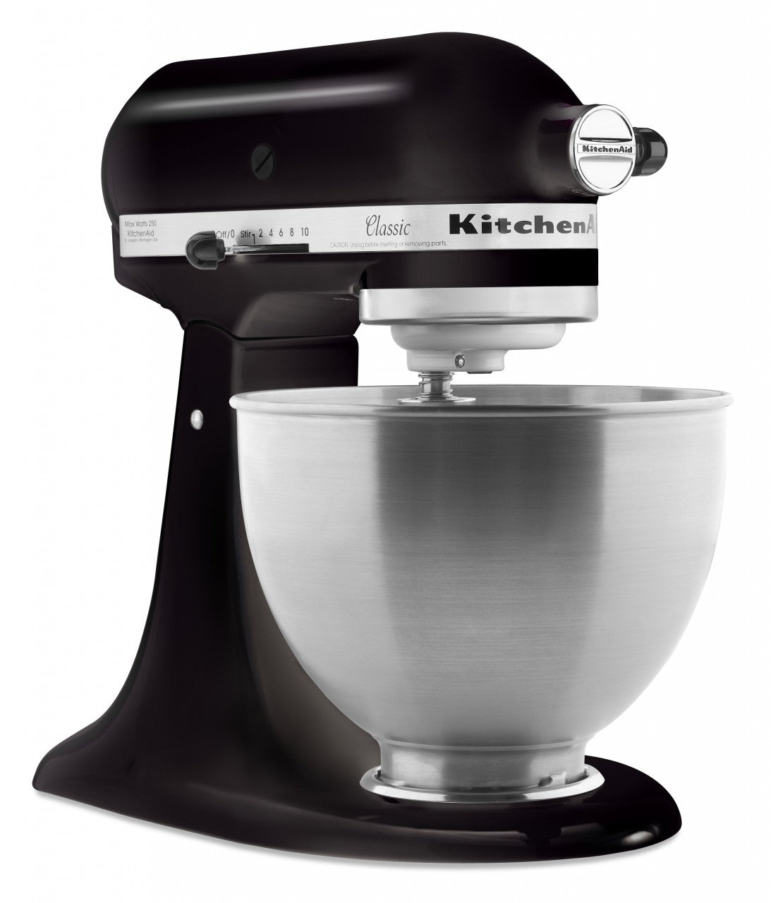 KitchenAid 4,3 L 5K45SS Classic Küchenmaschine Set 1 + Spritzschutz
