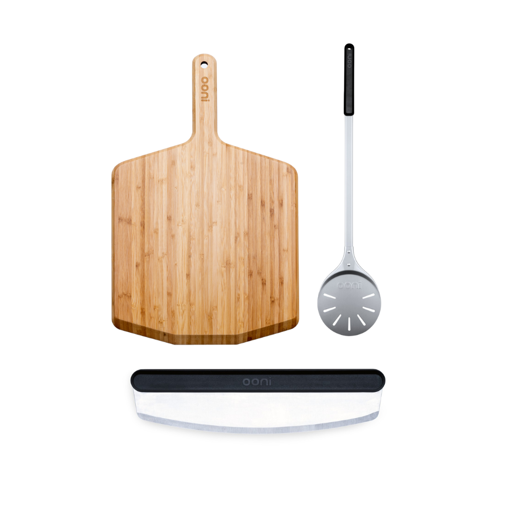 Ooni Zubehör Fortgeschrittenen Paket mit 14" Bambusbrett