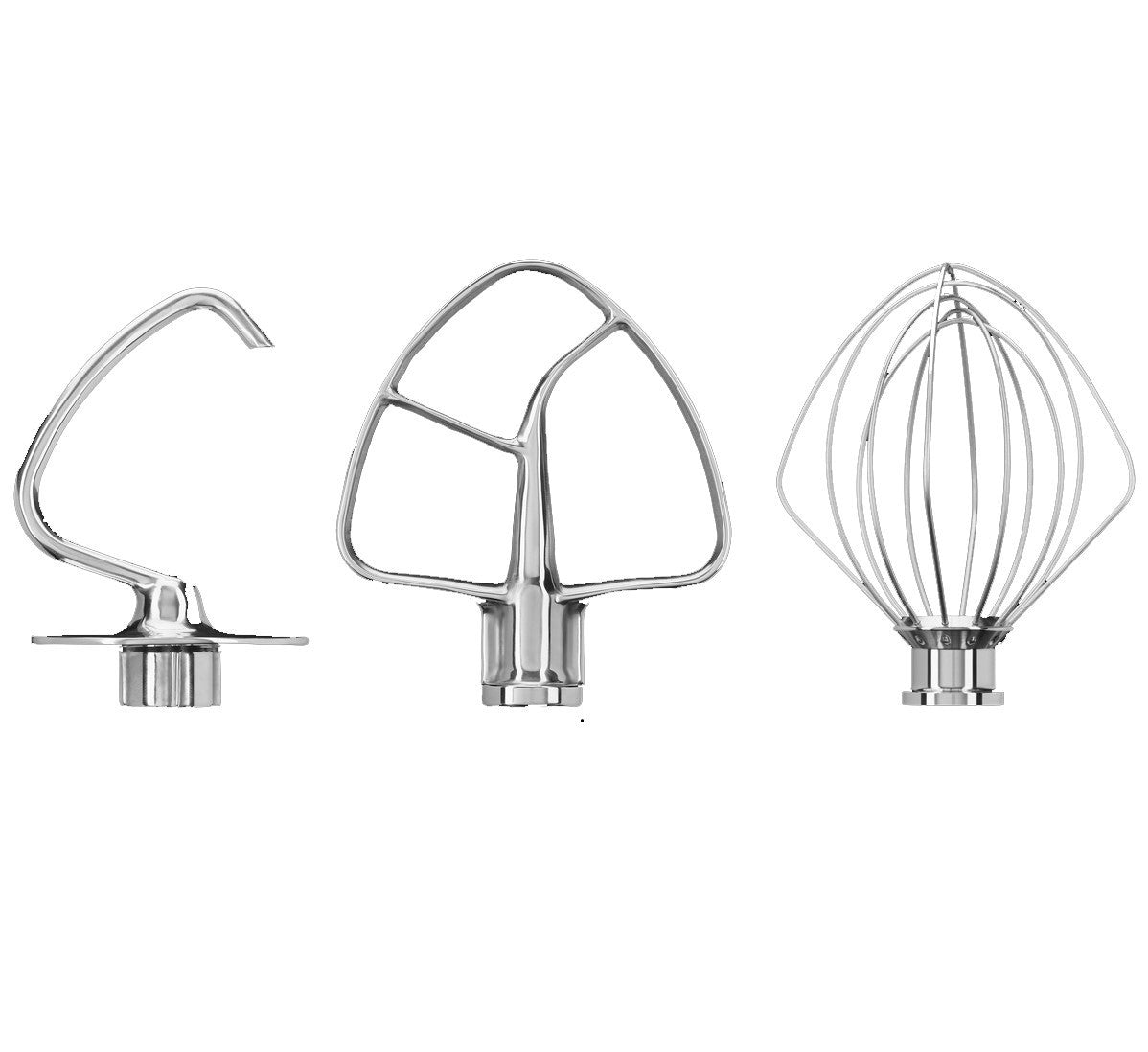 KitchenAid 4,8 L Edelstahlwerkzeuge 3er Set 5KSM5TH3PSS