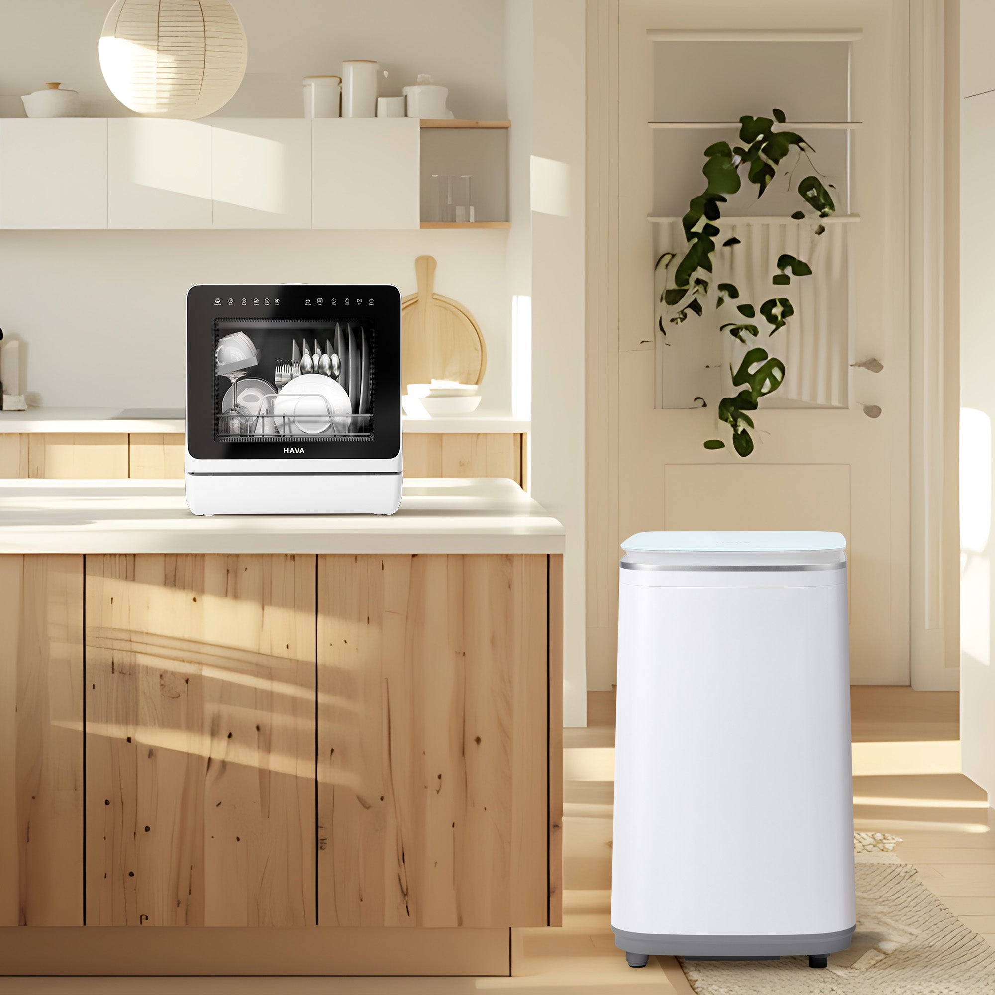 HAVA T01 Washer and R09 Dishwasher Bundle