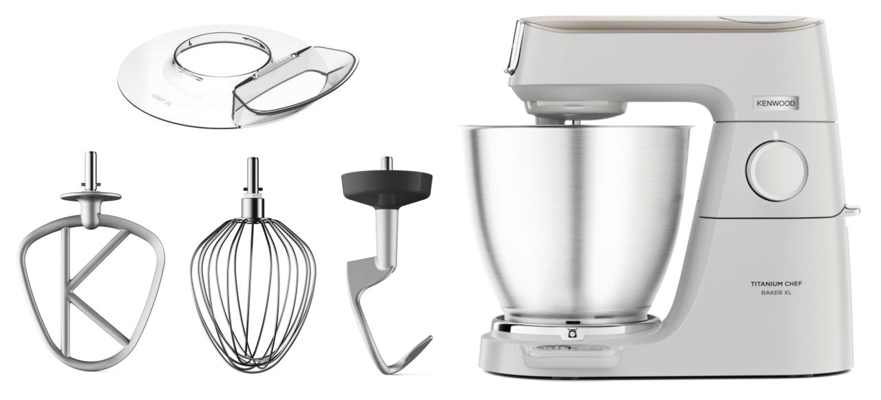 Kenwood Chef Baker XL, 7 l Weiss Titanium KVL65.001WH