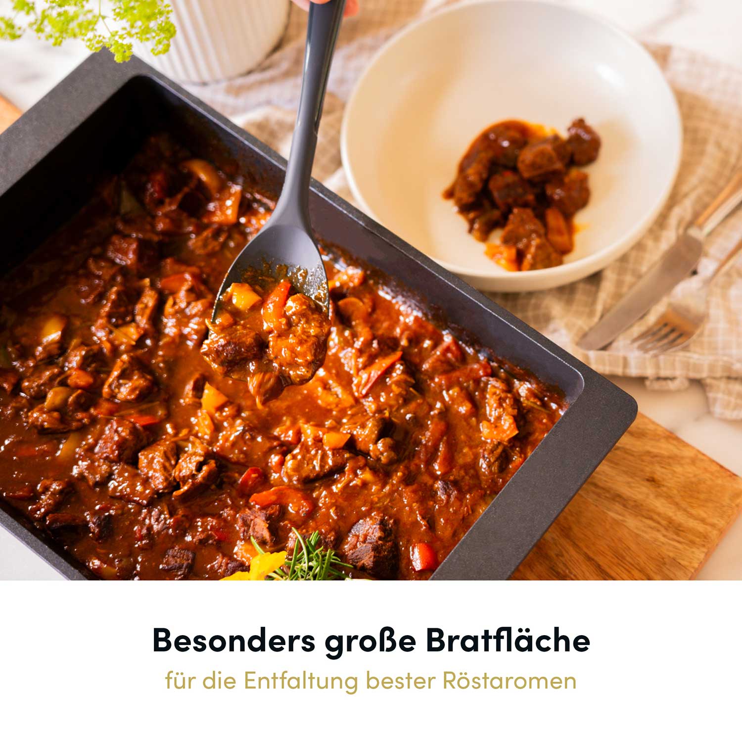 Bräter, Auflaufform „CALLEkocht“ I 41x26 cm