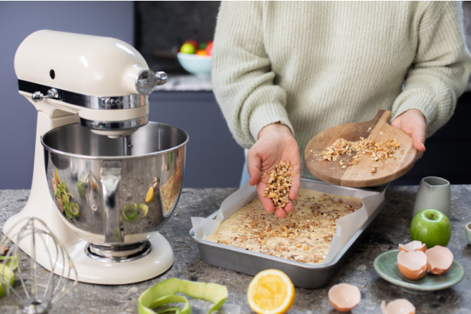 KitchenAid 4,8 L 5KSM185 Artisan Küchenmaschine Icelover Eiszubereiter 5KSMICM