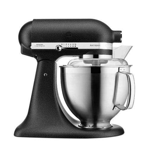 KitchenAid 4,8 L 5KSM185 Artisan Küchenmaschine Pastalover 3er Nudelwalzenset