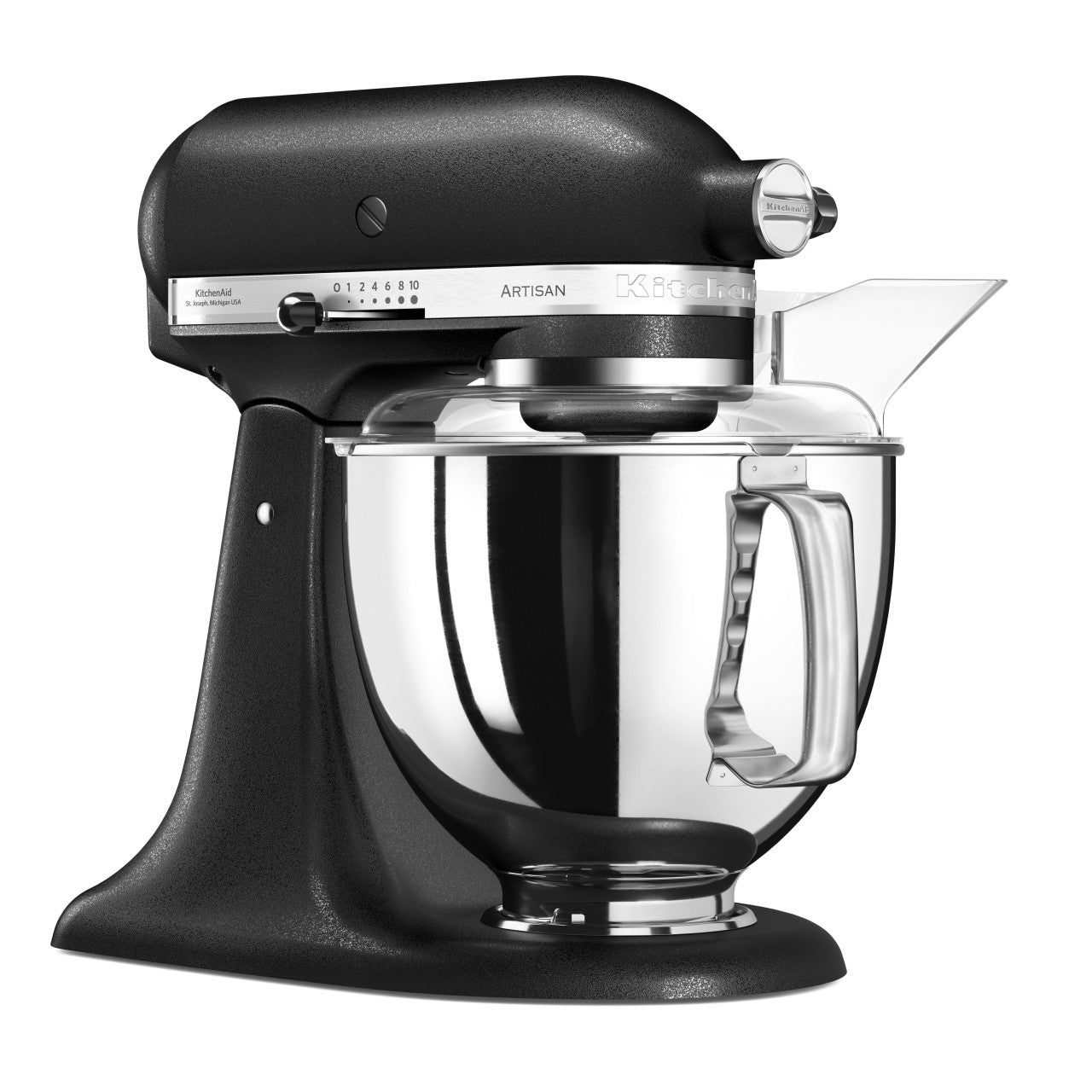 KitchenAid 4,8 L 5KSM175 Artisan Küchenmaschine Beginnerset mit Gemüseschneider