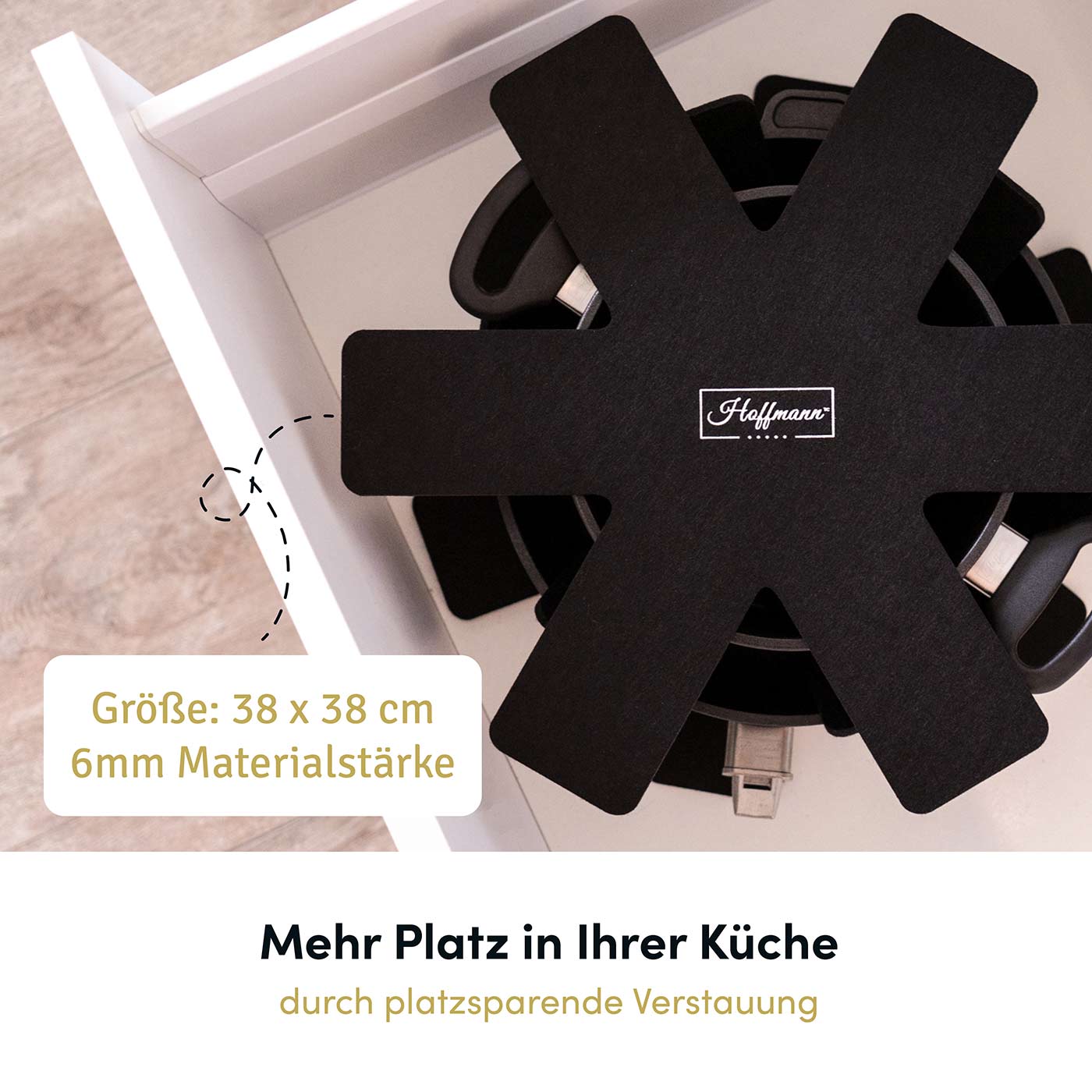 Antiverschleiß-Set 8-teilig I Pfannenschoner I Microfasertücher