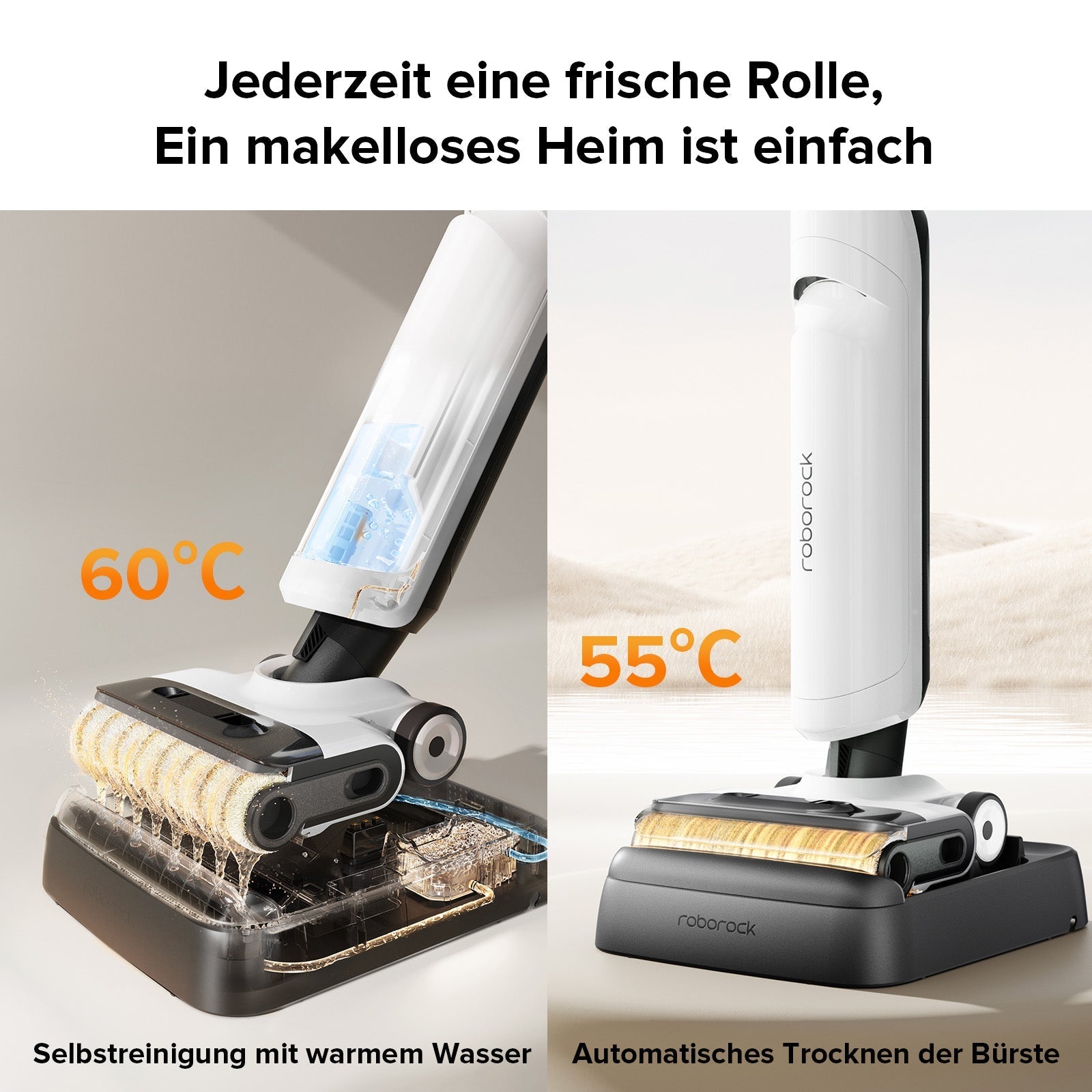 Roborock Flexi Nass- und Trockenstaubsauger