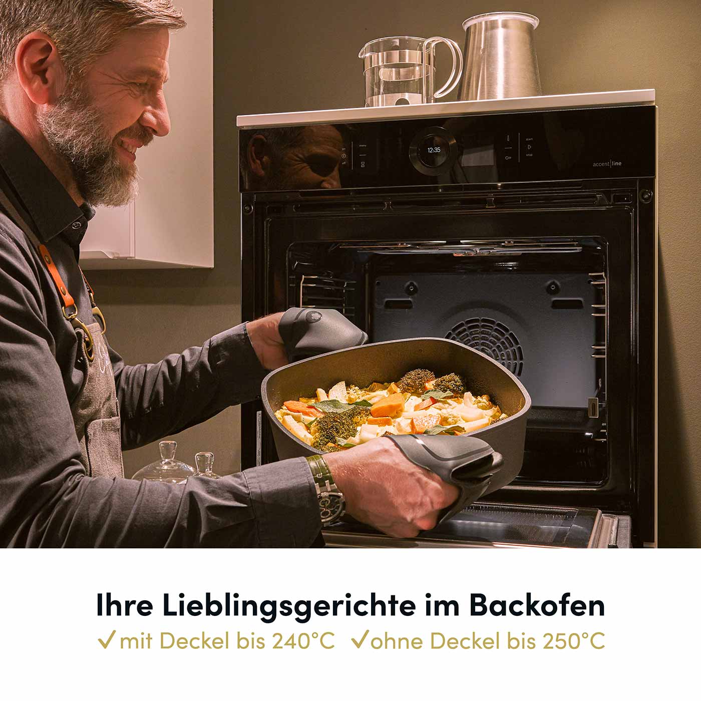 Schmorpfanne / Bräter rund Ø 20-32 cm I Deckel optional