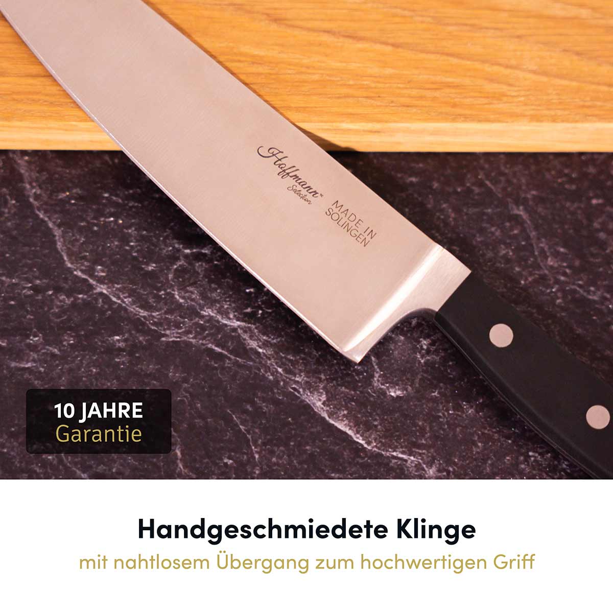 Chefmesser 16 cm, handgeschmiedet in Solingen