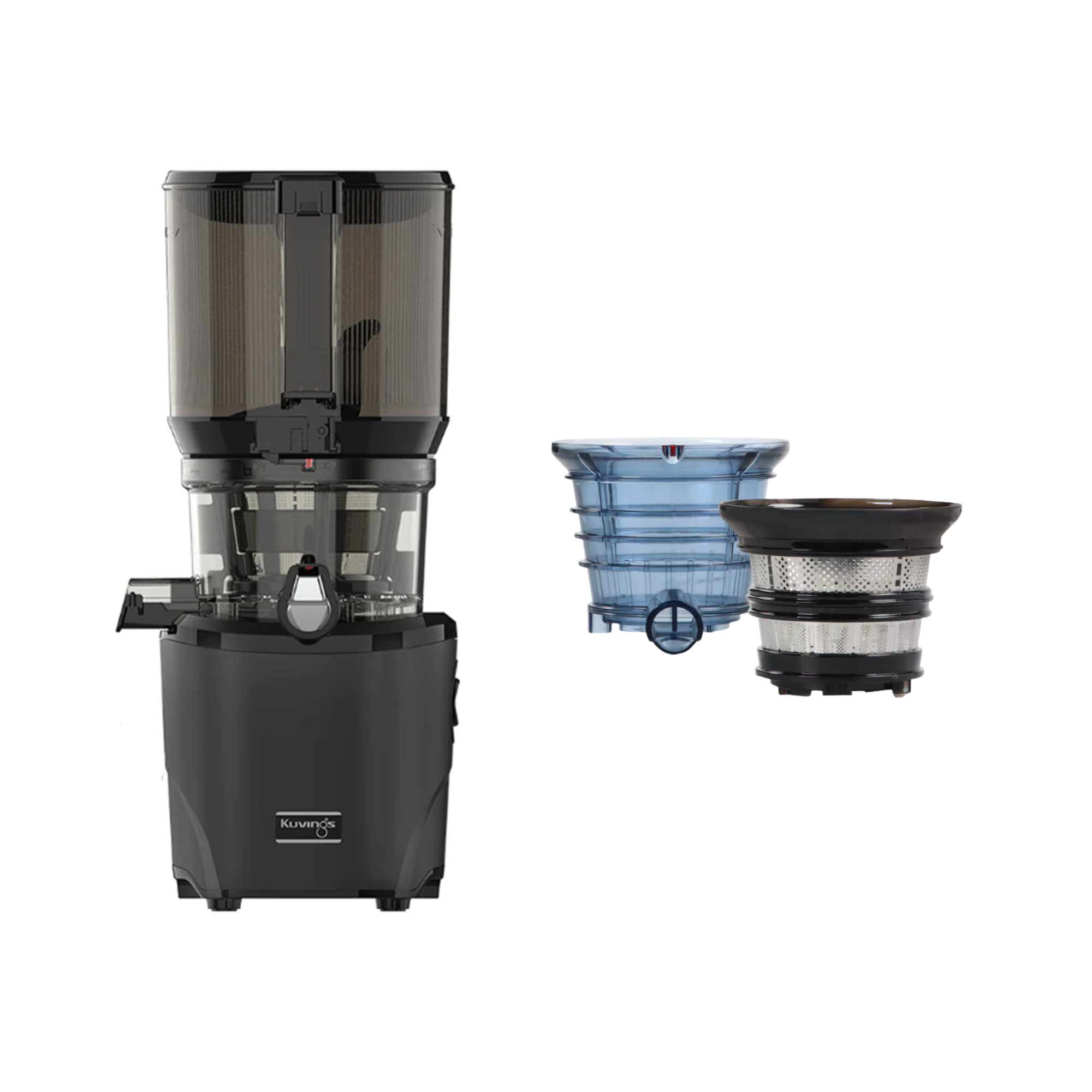 Kuvings Auto10S Slow Juicer mit Creme & Smoothie Strainer