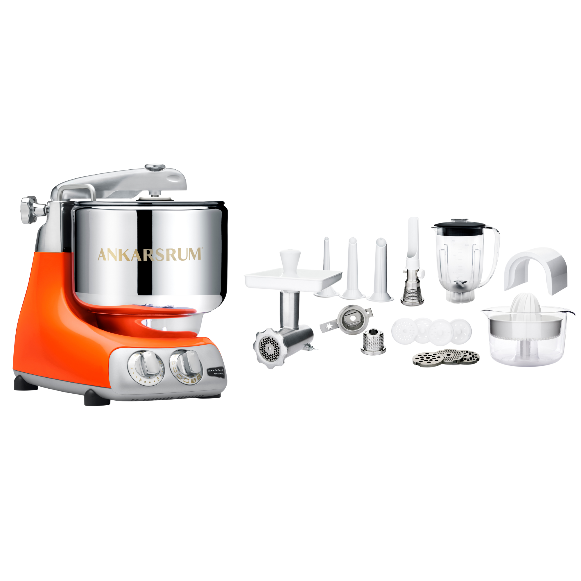 Ankarsrum Paket Allrounderset mit Deluxe Zubehörset