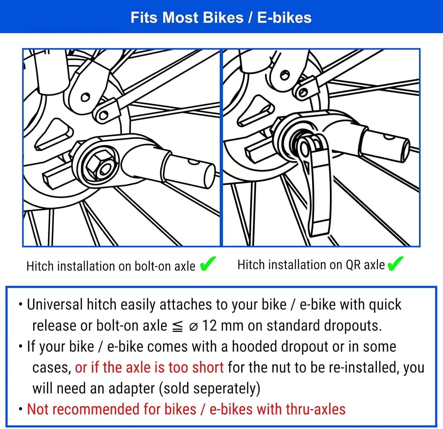DOGGYHUT® Premium XL 2 in 1 Hundefahrradanhänger & Jogger 23-45 kg Fahrradanhänger für Hunde Hundeanhänger für Fahrrad