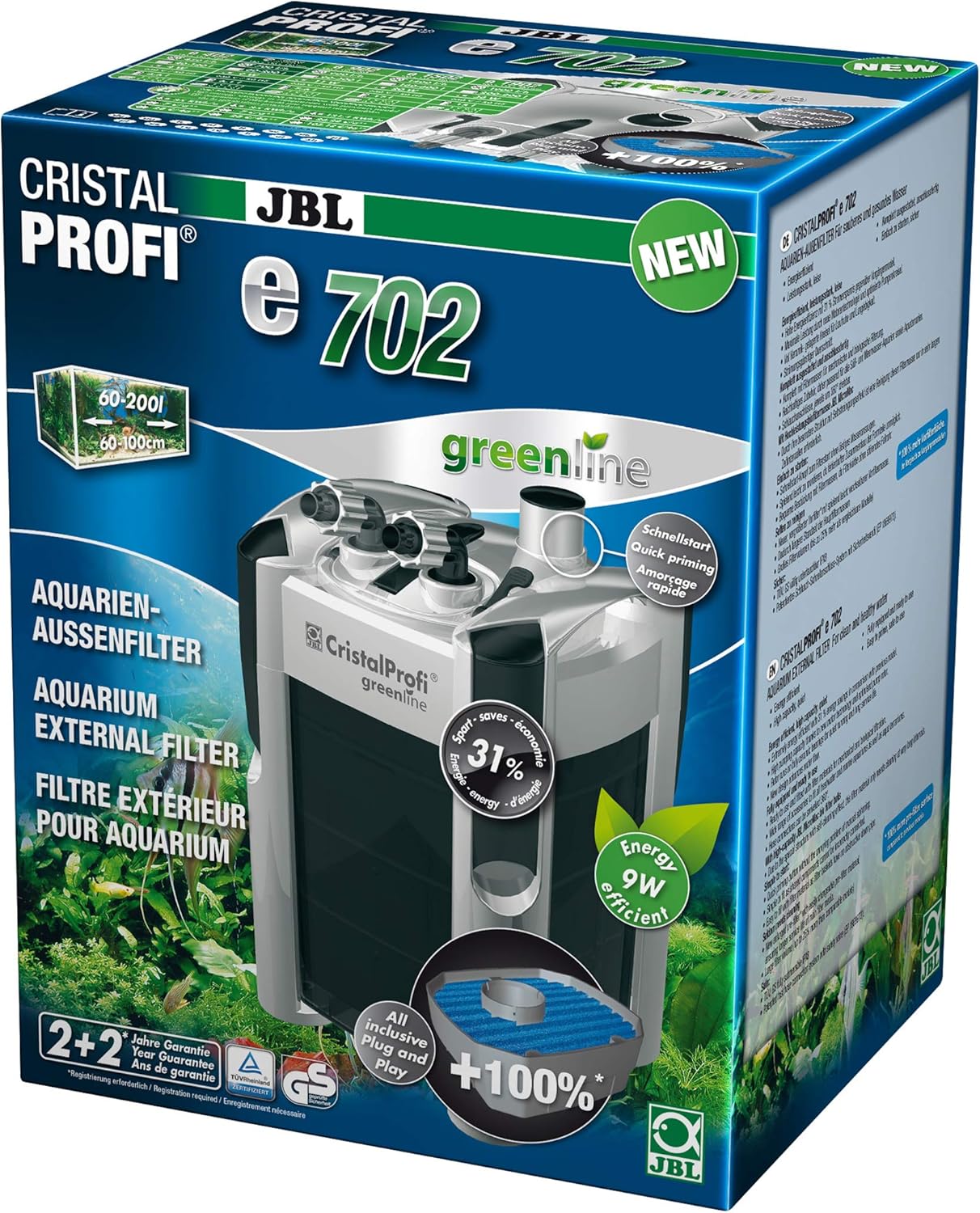 JBL CristalProfi e1502 greenline Außenfilter