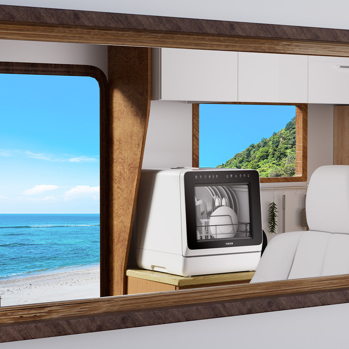 HAVA R09 Countertop Dishwasher