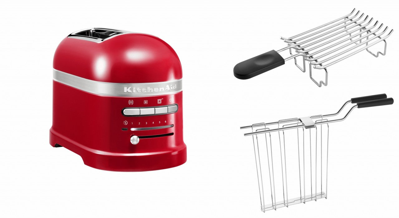 KitchenAid Paket 1, Toaster + Brötchenaufsatz Artisan 5KMT2204