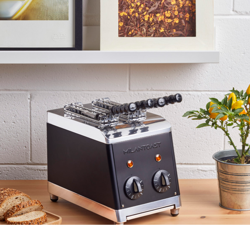 Milantoast Sandwichtoaster mit Zangen