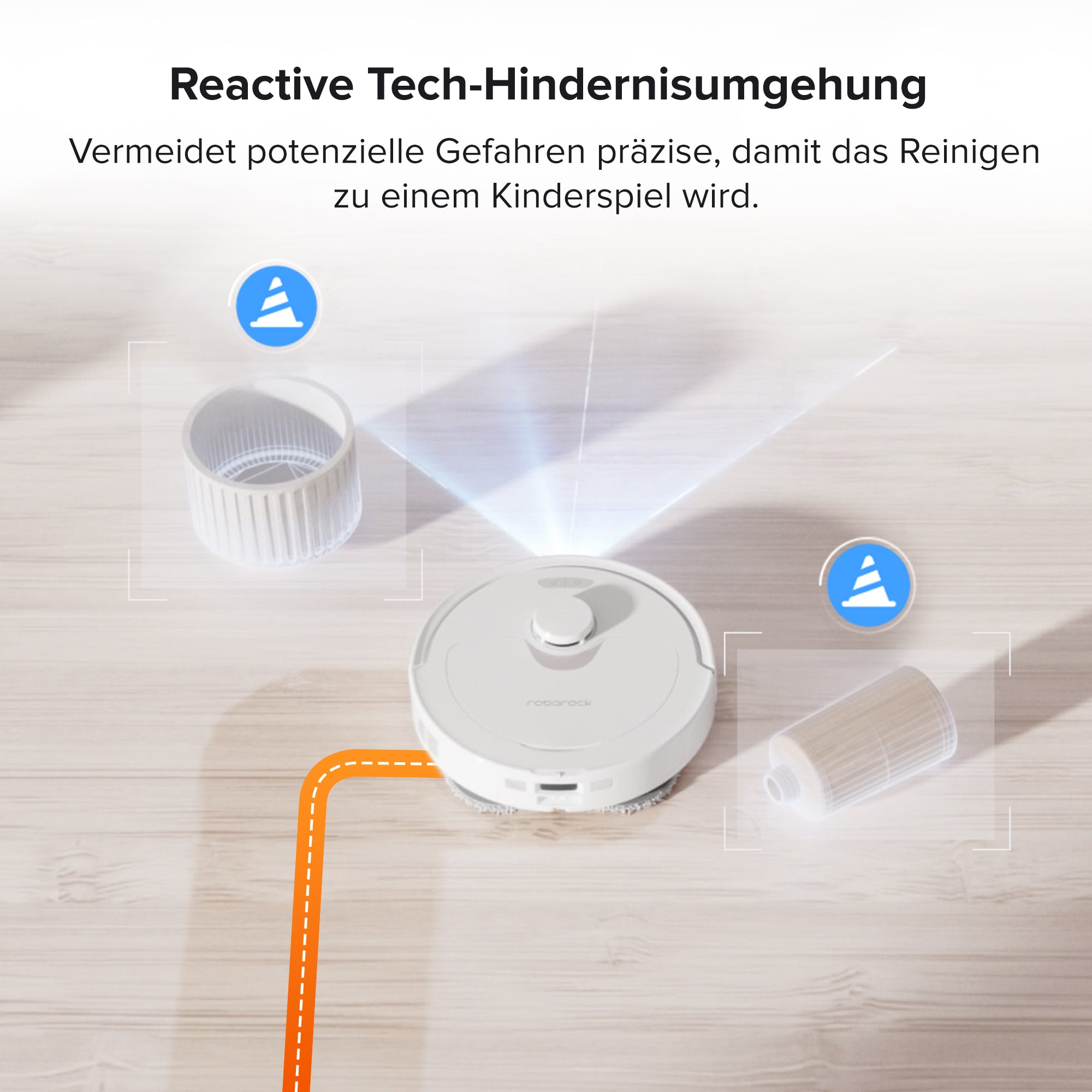 Roborock Qrevo Saugroboter mit Multifunktions-Dockingstation