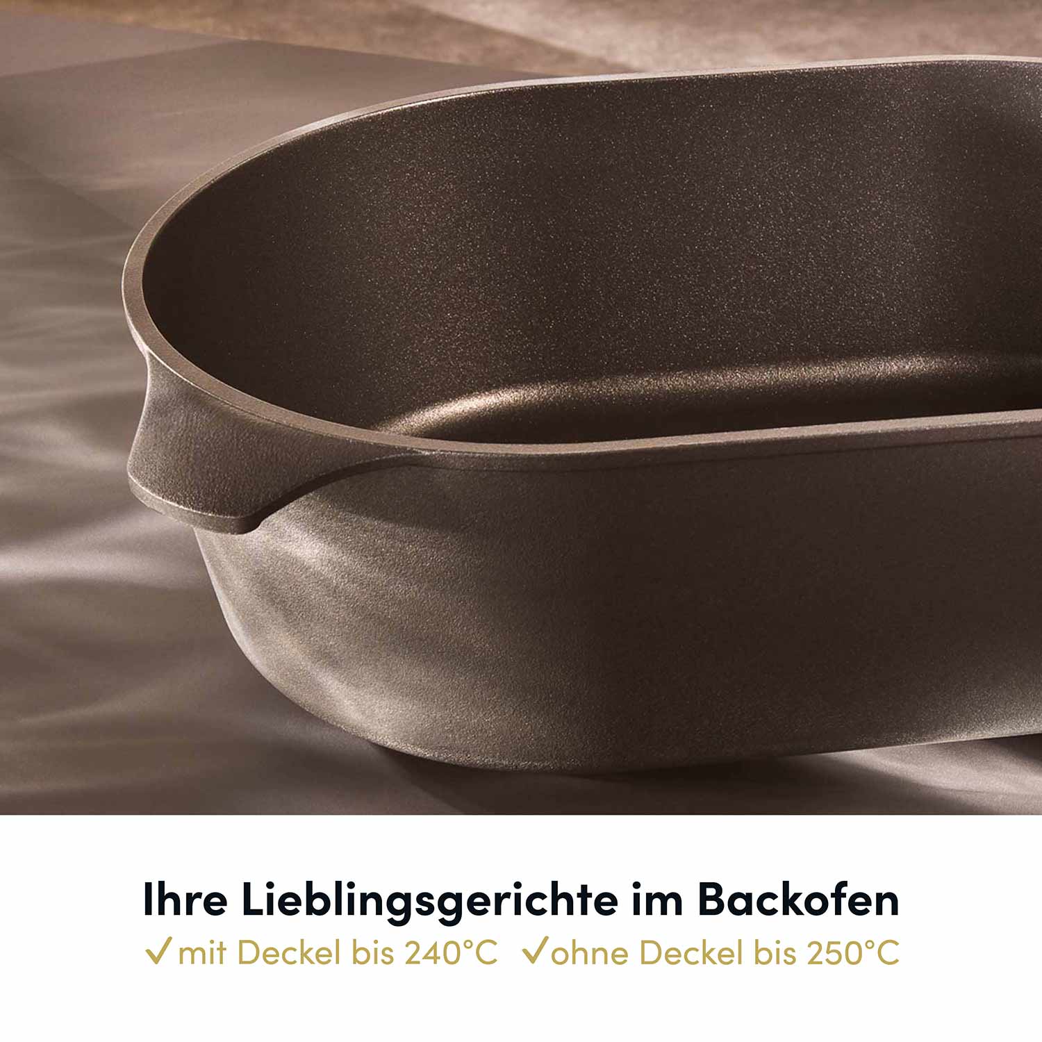 Großer Bräter 39.2 x 26.3 cm I Deckel optional