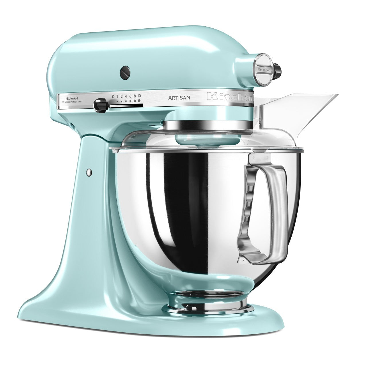 KitchenAid 4,8 L 5KSM175 Artisan Küchenmaschine Beginnerset mit Gemüseschneider