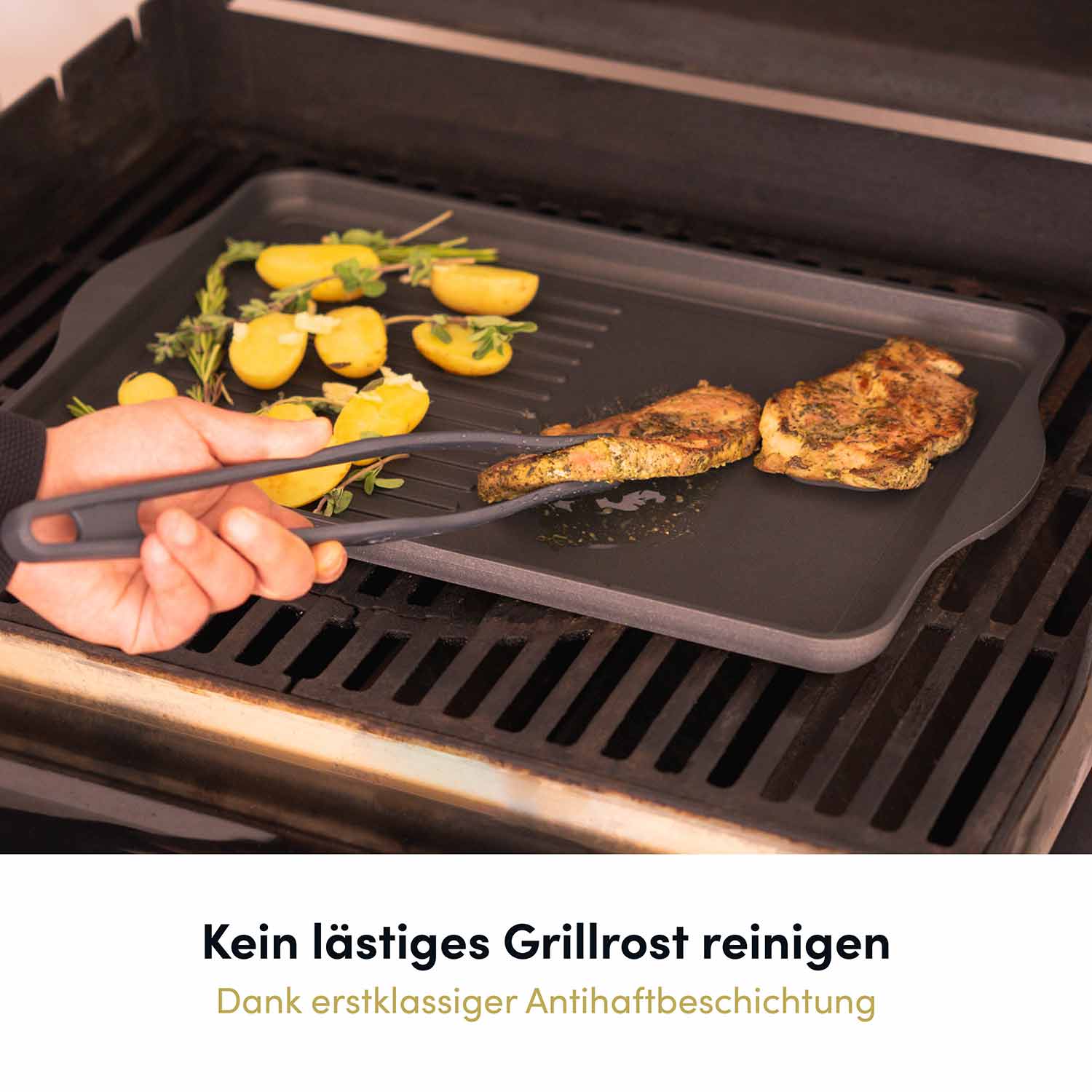 Grillplatte 49x29 cm